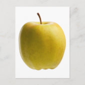 Gele appel briefkaart (Voorkant)