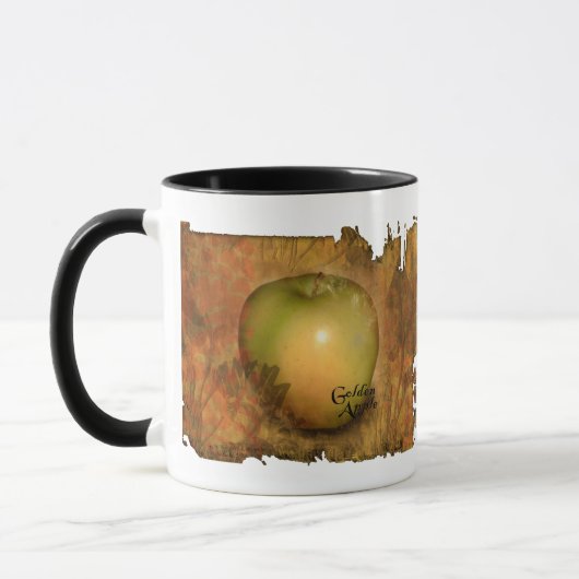 Gele appel mok (Links)