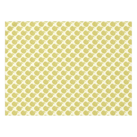 Gele appels gedopt tafelkleed (Voorkant (Horizontaal))