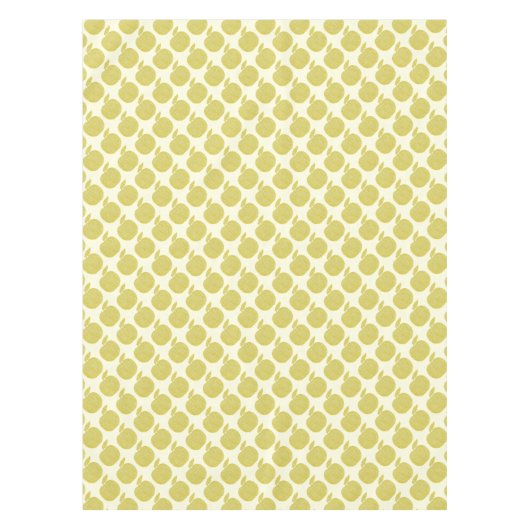 Gele appels gedopt tafelkleed (Voorkant)