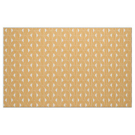 Gele Art Deco stijl stof. Stof
