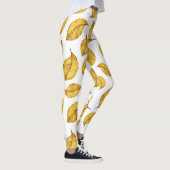 Gele Autumn Leaf Leggings (Rechts)