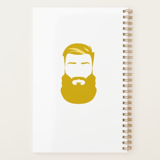 Gele Baard Planner (Achterkant)