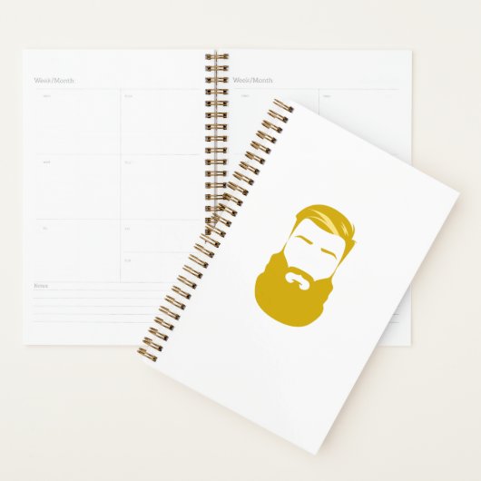 Gele Baard Planner  (Display)