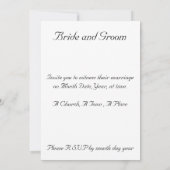 Gele Baardiris Kaart (Achterkant)