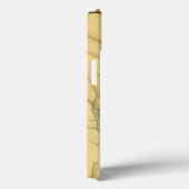 Gele baars op kaart Case-Mate iPhone case (Achterkant / Rechts)