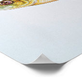 Gele baars poster (Hoek)