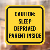 Gele Baby aan boord Alternative Car Window Decal (Vel 2)