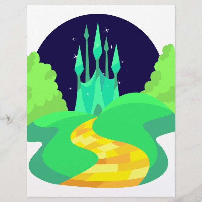 gele baksteen (Voorkant)