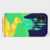 gele baksteen Case-Mate iPhone case (Achterkant (horizontaal))