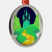 gele baksteen metalen ornament (Rechts)