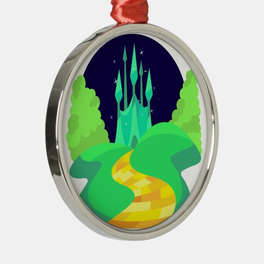 gele baksteen metalen ornament (Rechts)