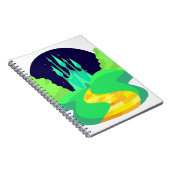 gele baksteen notitieboek (Rechterzijde)