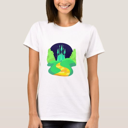 gele baksteen t-shirt (Voorkant)