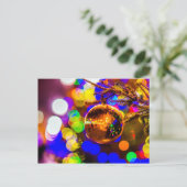 Gele bal, gordelroos briefkaart (Staand voorkant)