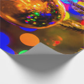 Gele bal, gordelroos cadeaupapier (Hoek)