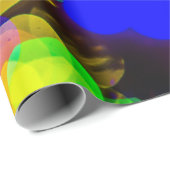 Gele bal, gordelroos cadeaupapier (Rol Hoek)