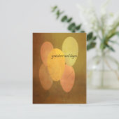 Gele ballonnen Noorse Happy Birthday Briefkaart (Staand voorkant)