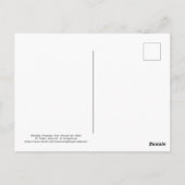 Gele ballonnen Noorse Happy Birthday Briefkaart (Achterkant)