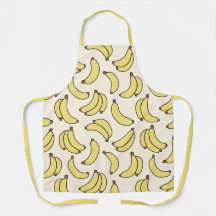 Gele Banaan Cabana Retro Tropische Keuken