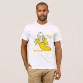GELE BANAAN T-SHIRT (Voorkant volledig)