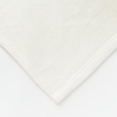 Gele banaanslug fleece deken (Hoek)