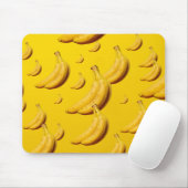 Gele banaanvruchten muismat (Met muis)