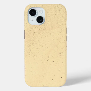 Gele banaanzand iPhone 15 case