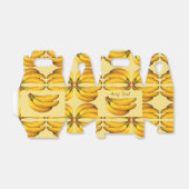 Gele bananen in een bos bedankdoosjes (Uitgevouwen)