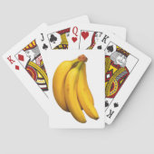 Gele bananen in een bos rechthoekig pokerkaarten (Achterkant)