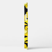  gele bananen: zwarte achtergrond Case-Mate iPhone case (Achterkant / Rechts)