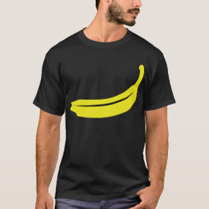 gele bananenvrucht t-shirt