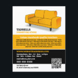 Gele bank - Meubelwinkel Verkoop Flyer<br><div class="desc">Yellow Sofa - Meubelwinkel verkoop Adverteren Flyer door The Visitekaartje Store.</div>