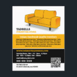 Gele bank - Meubelwinkel Verkoop Flyer<br><div class="desc">Yellow Sofa - Meubelwinkel verkoop Adverteren Flyer door The Visitekaartje Store.</div>