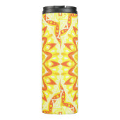 Gele basis Mandala Thermosbeker (Achterkant)