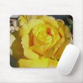 Gele Beauty Roos Mousepad Muismat (Met muis)