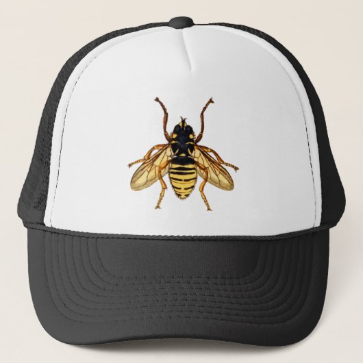 Gele Bee Trucker Pet (Voorkant)