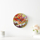 Gele Begonia waterverf originele kunst Ronde Klok (Huis)