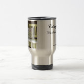 Gele Bench en Pillow - Martha's wijntuin Reisbeker (Center)