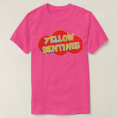 Gele Bentines T-shirt (Design voorkant)