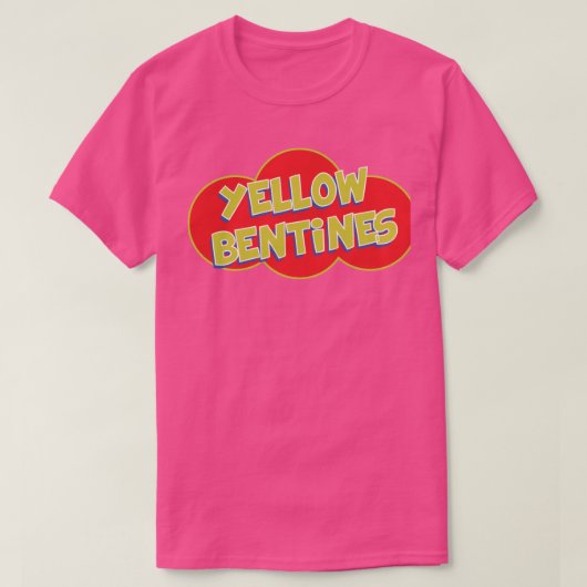 Gele Bentines T-shirt (Design voorkant)