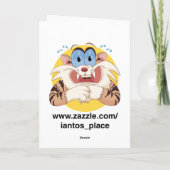 Gele Beschermende brillen Kaart (Achterkant)