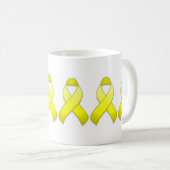 Gele bewustwording Mok lint (Voorkant rechts)