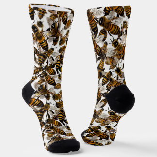 Gele Bijen Sokken