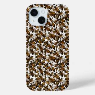 Gele Bijen Telefoonhoes iPhone 15 Case