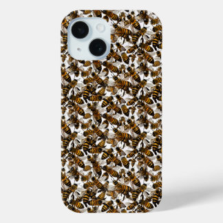 Gele Bijen Telefoonhoes iPhone 15 Case