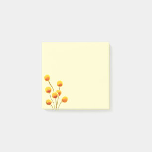 Gele Billy Button (Australische bloem) Post-it® Notes