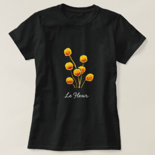 Gele Billy Button (Australische bloem) T-shirt