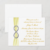 Gele Binnenste Woningrepetitie Kaart (Voorkant / Achterkant)