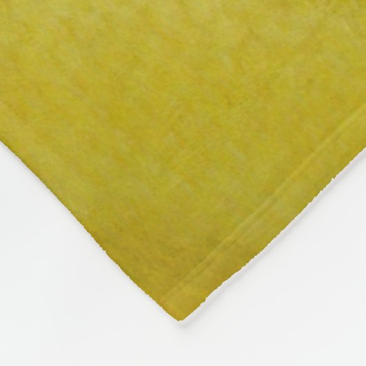 Gele Birmese Python Fleece Deken (Hoek)